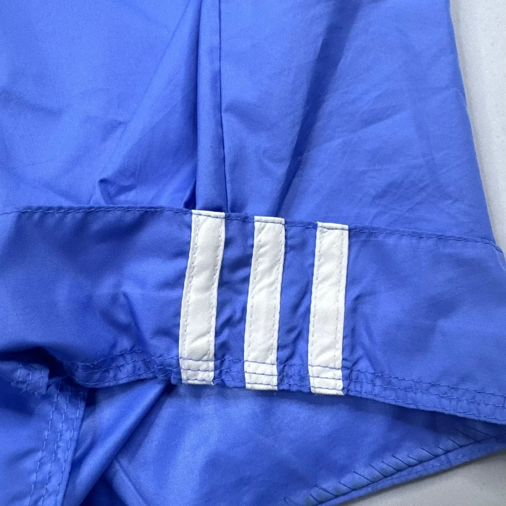 Vintage Adidas Track‎ Pants Mens Small Blue Windbreaker Lightweight Retro Sporty
